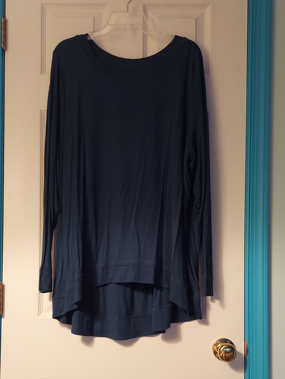 Belle By Kim Gravel Long Sleeve Knit Top